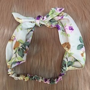 Urban Outfitters floral headband